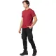 Футболка (160 г.) с кор.рукавом бордовый (XXL)