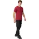 Футболка (160 г.) с кор.рукавом бордовый (XL)
