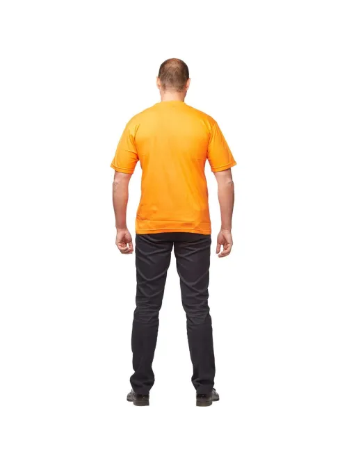 Футболка (160 г.) с кор.рукавом оранж (XXL)