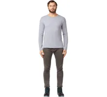 Футболка (160 г.) с длинным рукавом сер.(XL)