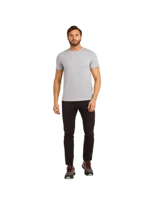 Футболка (160 г.) с кор.рукавом серый меланж (XXL)