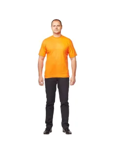 Футболка (160 г.) с кор.рукавом оранж (M)