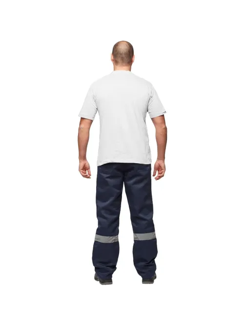 Футболка (160 г.) с кор.рукавом бел.(XXXL)