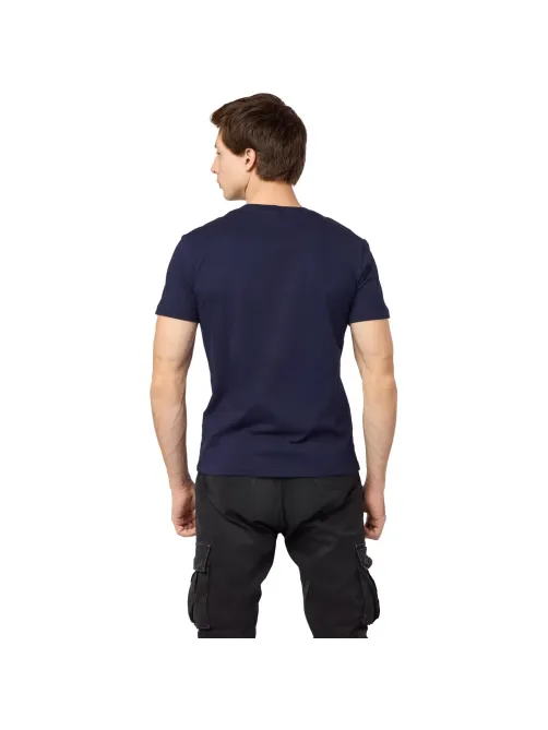 Футболка (160 г.) с кор.рукавом синяя 5XL