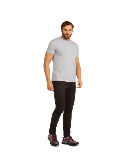 Футболка (160 г.) с кор.рукавом серый меланж (XXL)