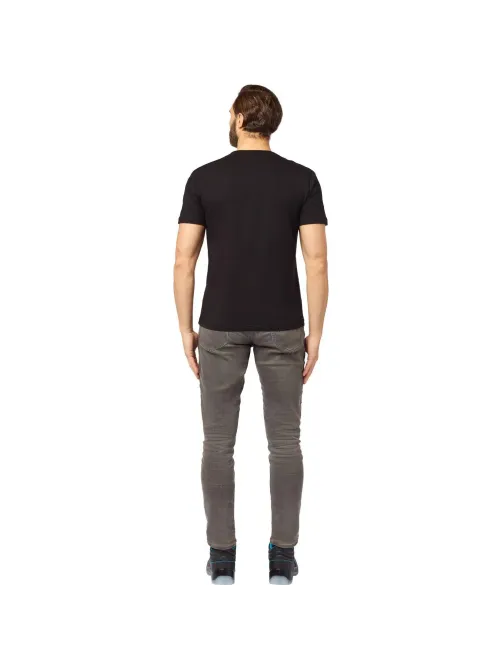 Футболка (160 г.) с кор.рукавом чрн.(XXL)
