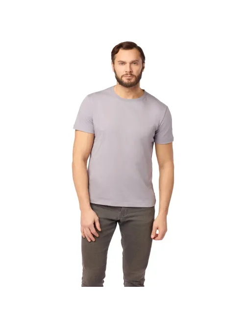 Футболка (160 г.) с кор.рукавом св.серый (XL)
