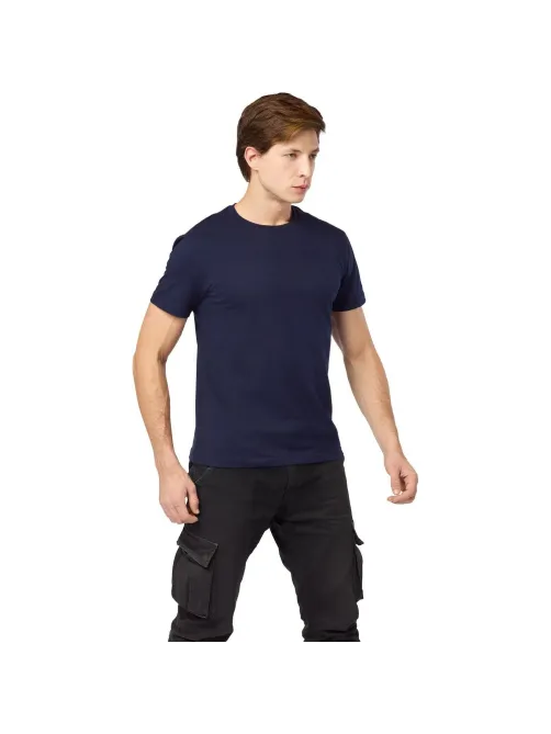 Футболка (160 г.) с кор.рукавом т.-син.(XXXL)