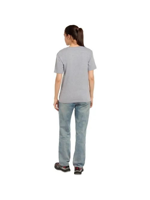 Футболка (160 г.) с кор.рукавом серый меланж (XL)