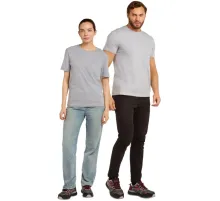Футболка (160 г.) с кор.рукавом серый меланж (XL)
