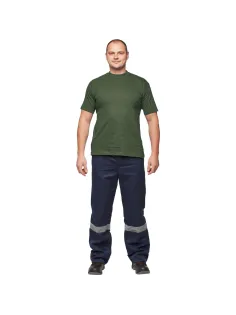 Футболка (160 г.) с кор.рукавом т.-злн.(M)