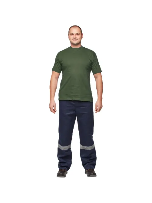 Футболка (160 г.) с кор.рукавом т.-злн.(M)