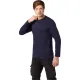 Футболка (160 г.) с длинным рукавом т.-син.(XL)