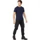 Футболка (160 г.) с кор.рукавом синяя 5XL
