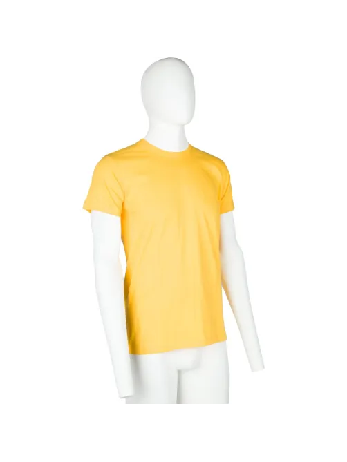 Футболка (160 г.) с кор.рукавом желтый (M)