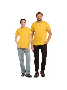 Футболка (160 г.) с кор.рукавом желтый (XL)
