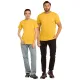 Футболка (160 г.) с кор.рукавом желтый (XL)