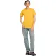 Футболка (160 г.) с кор.рукавом желтый (XL)