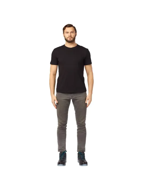 Футболка (160 г.) с кор.рукавом чрн.(XXL)