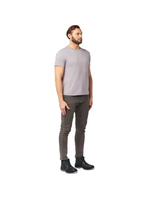 Футболка (160 г.) с кор.рукавом св.серый (XL)