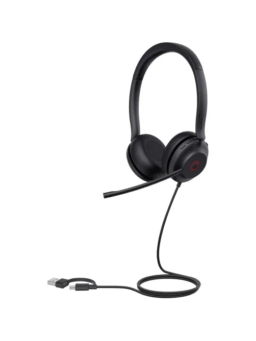 Гарнитура Yealink UH35 dual UC USB-C/A, головная
