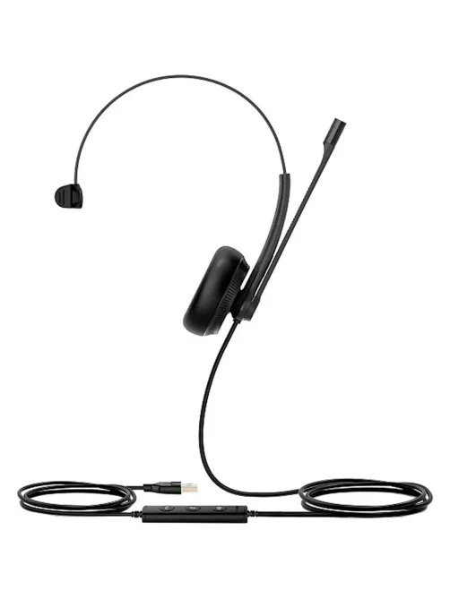 Гарнитура головная Yealink UH34 Mono UC Моно, Проводная, HD звук, USB, шт