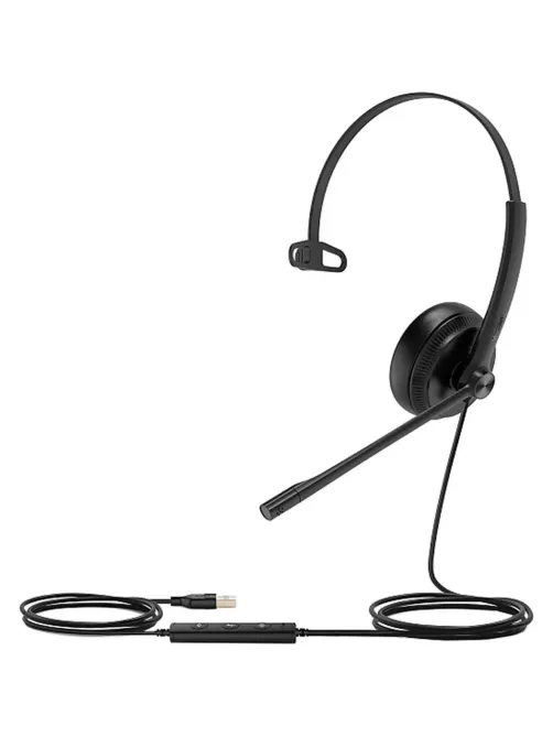 Гарнитура головная Yealink UH34 Mono UC Моно, Проводная, HD звук, USB, шт