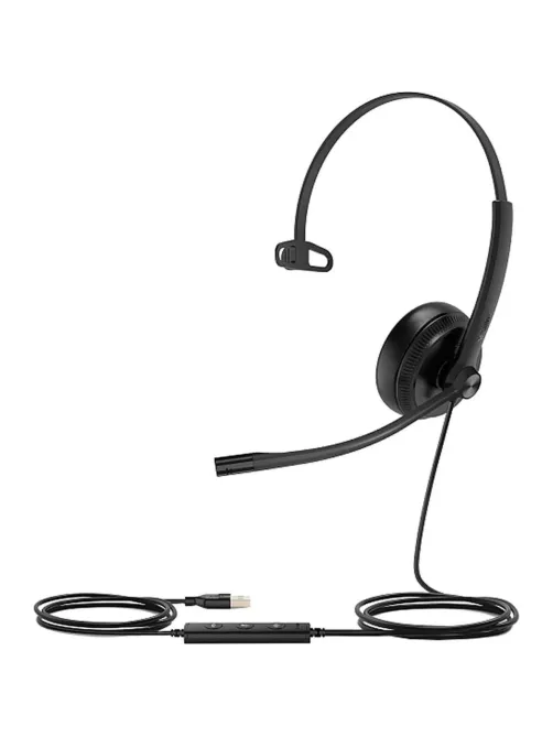 Гарнитура головная Yealink UH34 Mono UC Моно, Проводная, HD звук, USB, шт