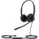 Гарнитура головная Yealink UH34 Dual UC Дуо, Проводная, HD звук, USB, шт