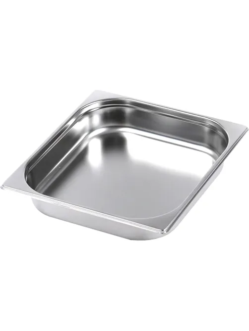 Гастроемкость LUXSTAHL нерж.сталь, GN 2/3, 32,7х35,3х6,5см, (га48)