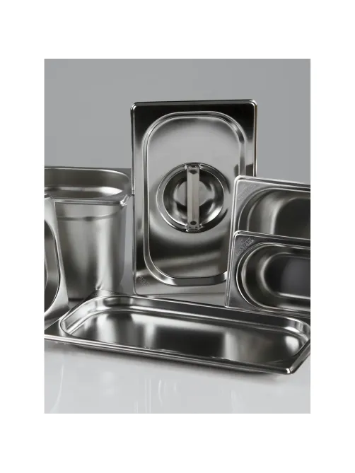 Гастроемкость LUXSTAHL нерж.сталь, GN 1/1, 53х32,5х4см, (га02)