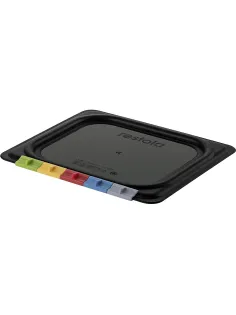 Крышка для гастроемкости Restola ПП 1/6 черн., (422102213/42210221395)
