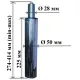 Газлифт для кресла 140/225 черный, 3 класс