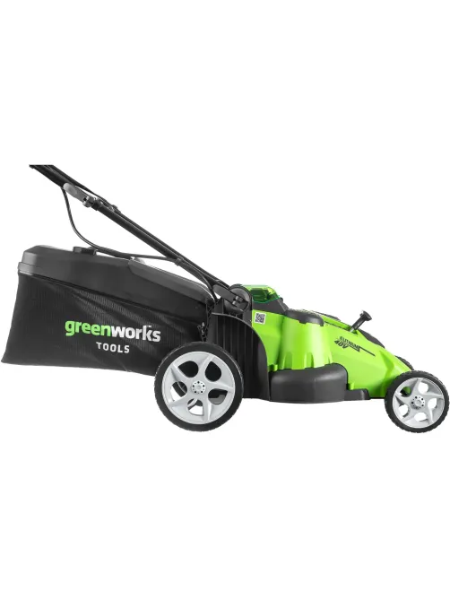 Газонокосилка аккумуляторная Greenworks TwinForce, 40V, 49 см 2500207VB