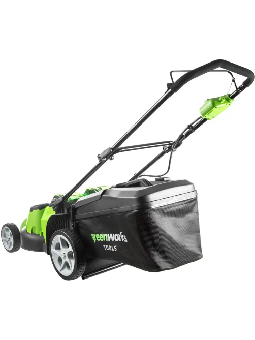 Газонокосилка аккумуляторная Greenworks TwinForce, 40V, 49 см 2500207VB