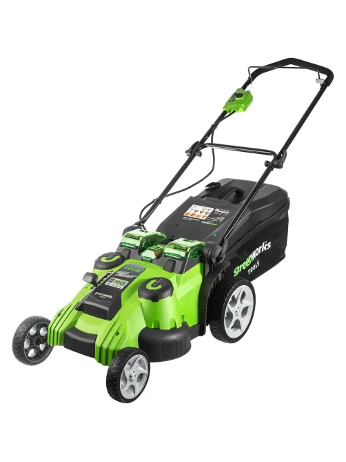 Газонокосилка аккумуляторная Greenworks TwinForce, 40V, 49 см 2500207VB