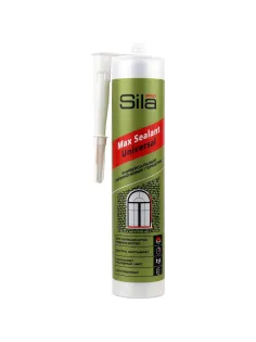 Герметик силиконовый универсальный Sila PRO Max Sealant, белый, 280мл