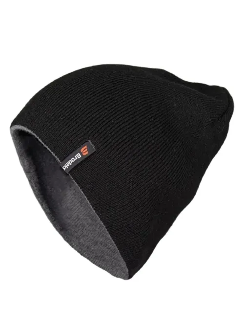 Шапка Brodeks bicolor черный-серый ЗД-639765
