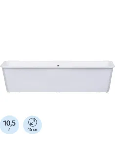 Ящик балконный Basil, 60см (белый)221600729/01