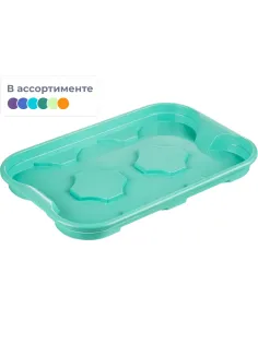 Поддон для пластиковых/торфяных горшочков для рассады 400мл, IG604710998