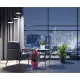 Горшок для цветов InGreen Manhattan D190мм, 3,3л c дренаж встав белосн