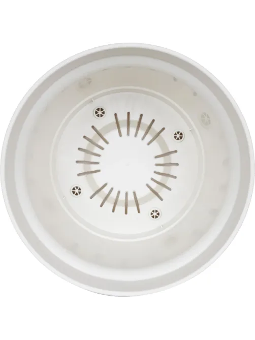 Горшок д/цветов Mint D185мм,2,3л с поддоном (светло-бежевый), 221612025