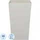 Кашпо РОТАНГ 320х320х565мм, белый ротанг