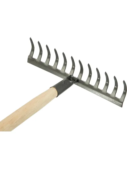 Грабли 12-ти зубые прямые, порош.окр., с/ч 1 сорт (в сборе) ГП-12_СИ-01538