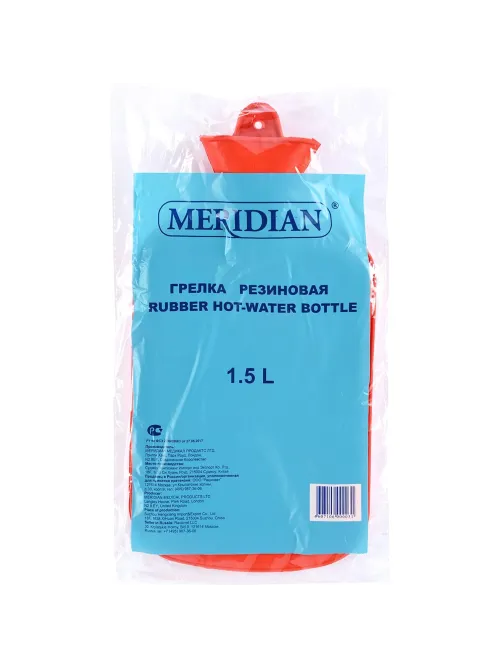 Грелка резиновая 1,5 л Meridian