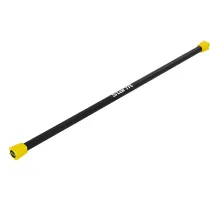 Бодибар STARFIT BB-301 2 кг, неопреновый, черный/желтый,УТ-00019807