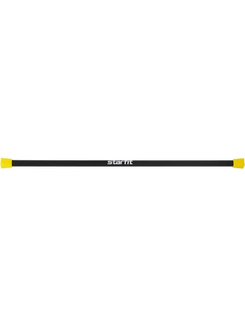 Бодибар STARFIT BB-301 2 кг, неопреновый, черный/желтый,УТ-00019807
