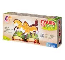 Гуашь ZOO Луч 12 цв., 15 мл, 20С 1356-08