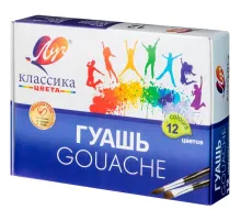 Гуашь 12цв.,Луч Классика,банка 20 мл