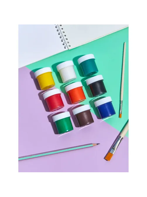 Гуашь Комус Класс ColorPics набор 9 цв, 20 мл